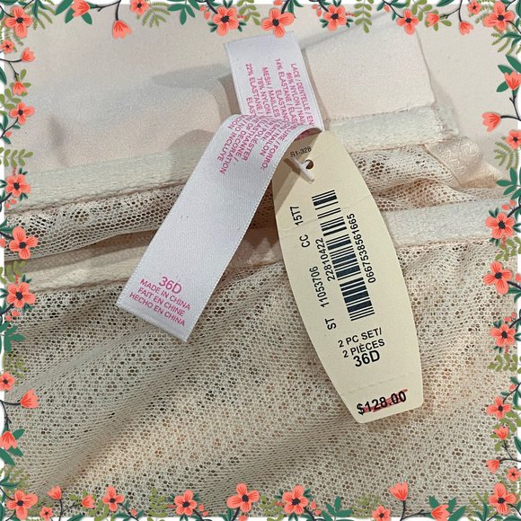 VICTORIA'S SECRET Stretch Lace & Cut-Out Corset 36D - Picture 9 of 10